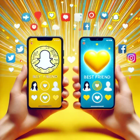 snapchat yellow heart meaning